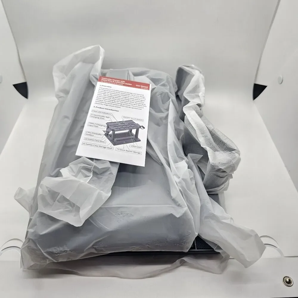Nintendo Switch Games Station with a controller charger Kytok Brand